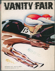 Cover of 'Vanity Fair'.  September 1935.  Jean Charlot.