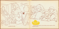 Pages 24–25 of 'Tito's Hats' written by Melchor G. Ferrer.  Decorations by Jean Charlot.