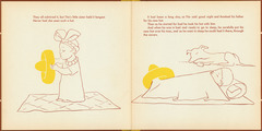 Pages 26–27 of 'Tito's Hats' written by Melchor G. Ferrer.  Decorations by Jean Charlot.