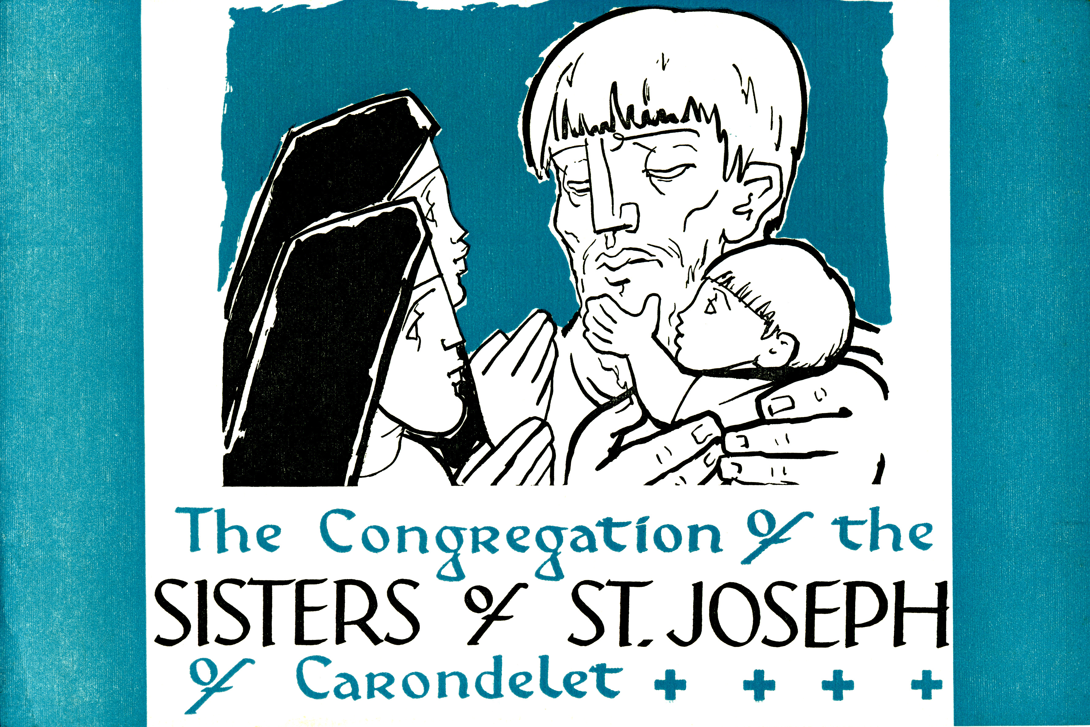 Cover for 'The Congregation of the Sisters of St. Joseph of Carondelet'.  Jean Charlot.
