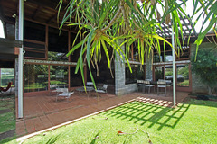 Second lanai and dining room extension.  The Jean and Zohmah Charlot House.