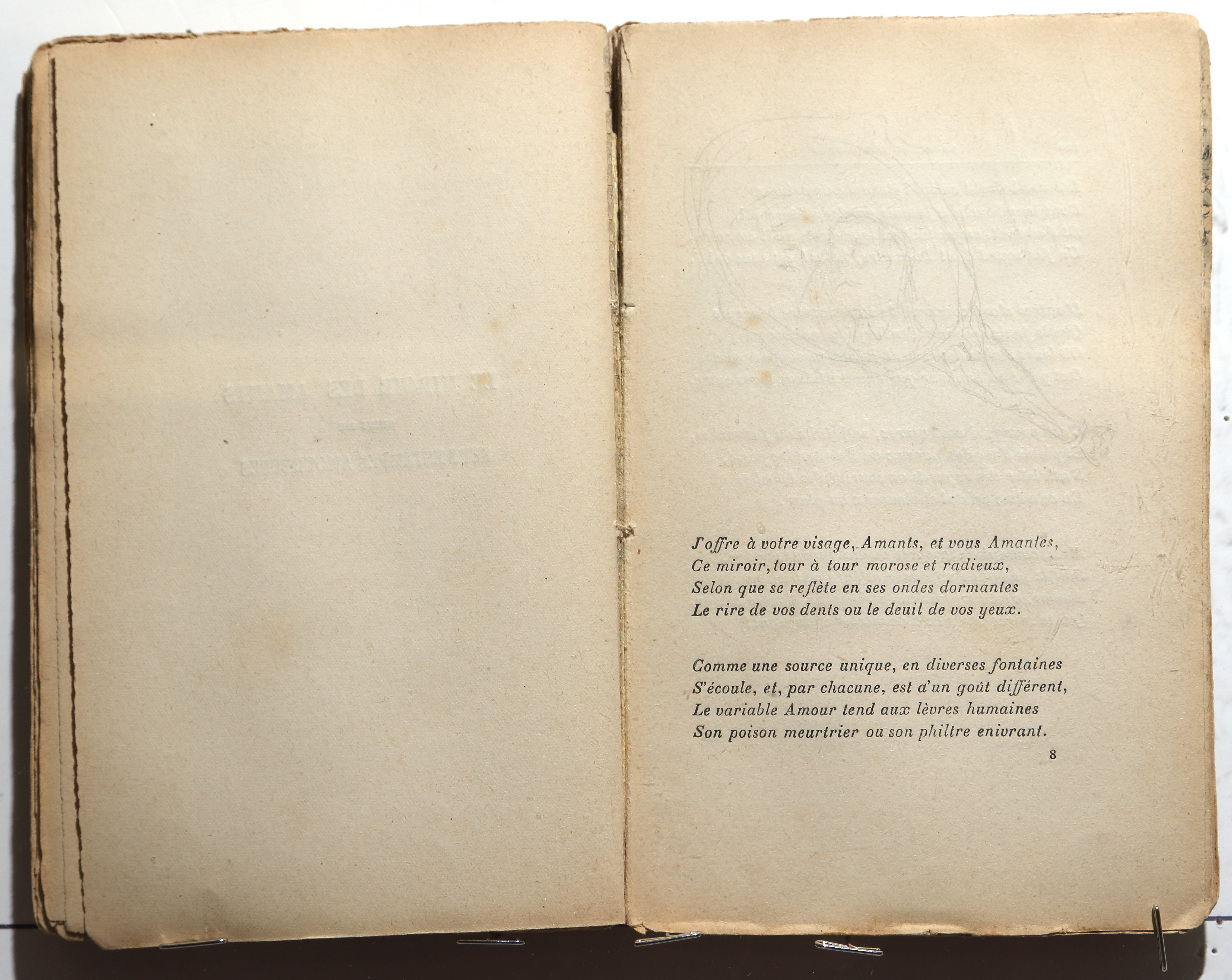 Pages 108–109.  Le Miroir des Heures, illustrations.  Jean Charlot.