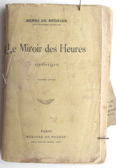 Illustrations for 'Le Miroir des Heures' written by Henri de Régnier.  Jean Charlot.