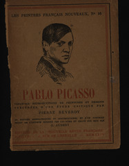 Cover.  Pablo Picasso, sketches.  Jean Charlot.