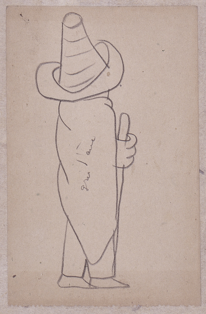 Paper and pencil.  DS-126.  Jean Charlot.