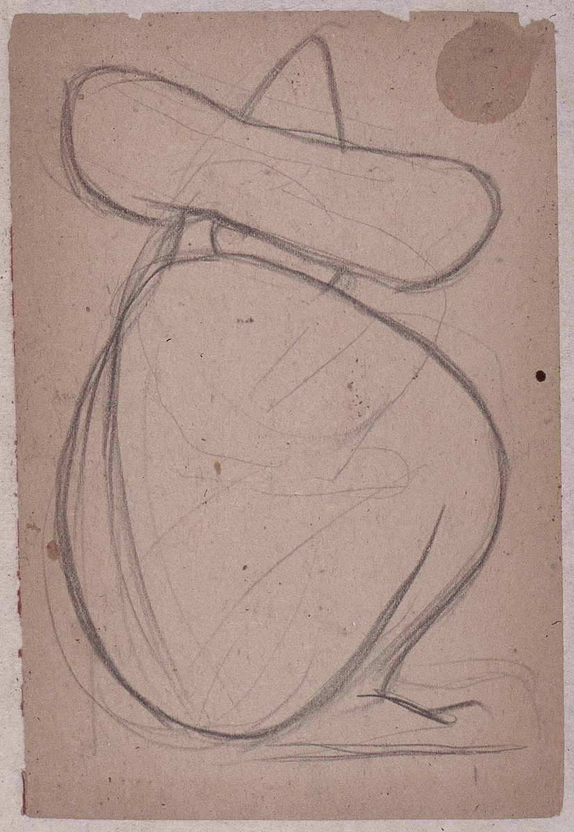 Paper and pencil.  DS-131.  Jean Charlot.