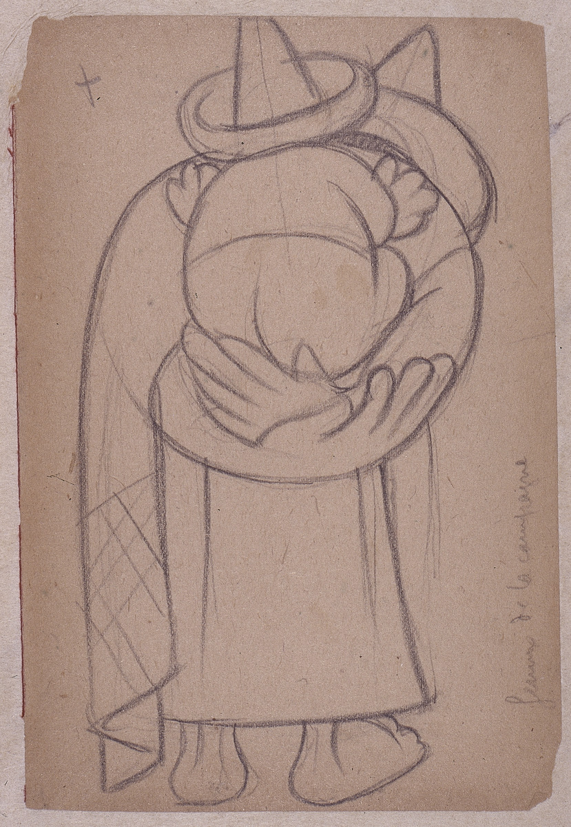 Paper and pencil.  DS-29.  Jean Charlot.