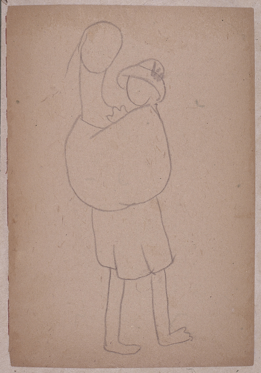 Paper and pencil.  DS-33.  Jean Charlot.