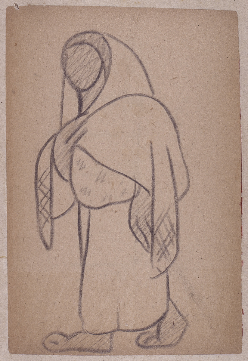 Paper and pencil.  DS-34.  Jean Charlot.