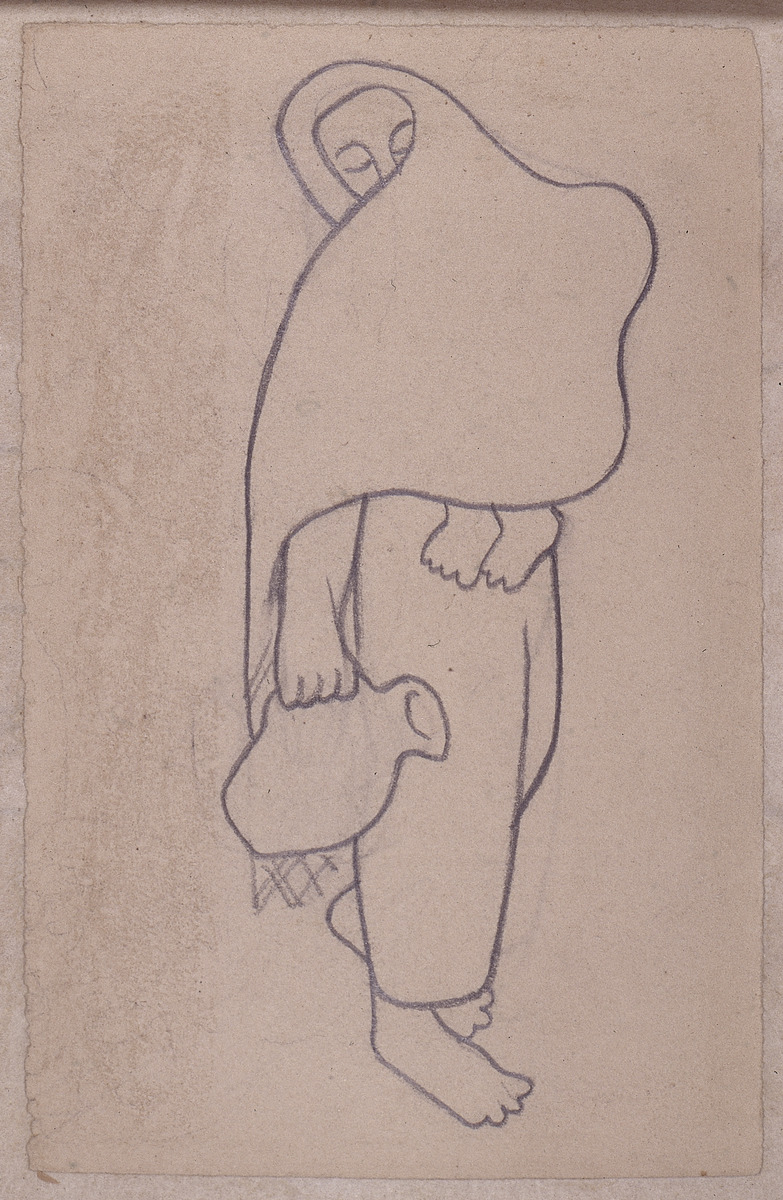 Paper and pencil.  DS-36.  Jean Charlot.