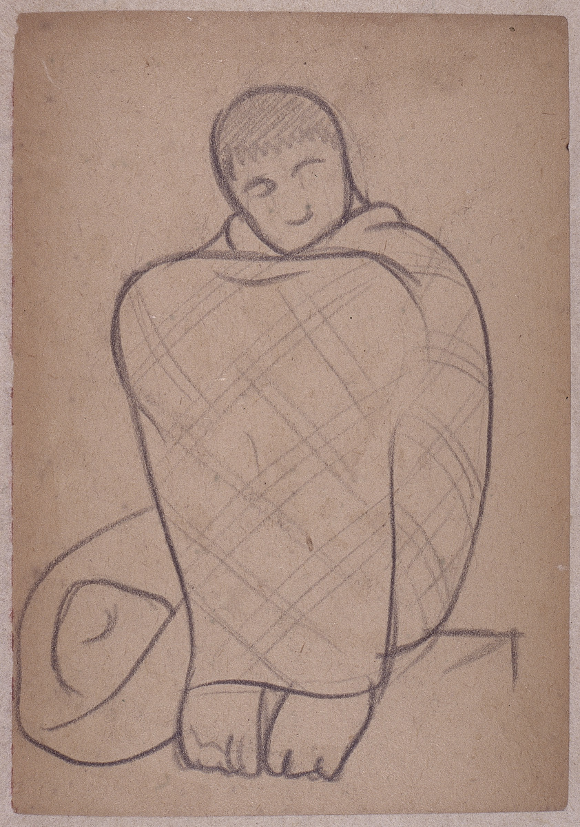 Paper and pencil.  DS-39.  Jean Charlot.