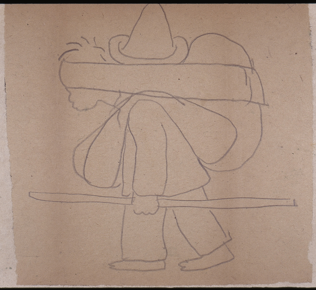 Paper and pencil.  DS-40.  Jean Charlot.