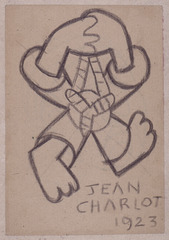 Paper and pencil.  DS-48.  Jean Charlot.