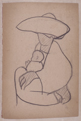 Paper and pencil.  DS-63.  Jean Charlot.