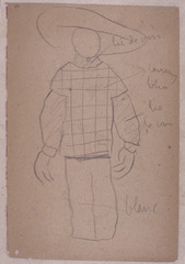 Paper and pencil.  DS-6.  Jean Charlot.