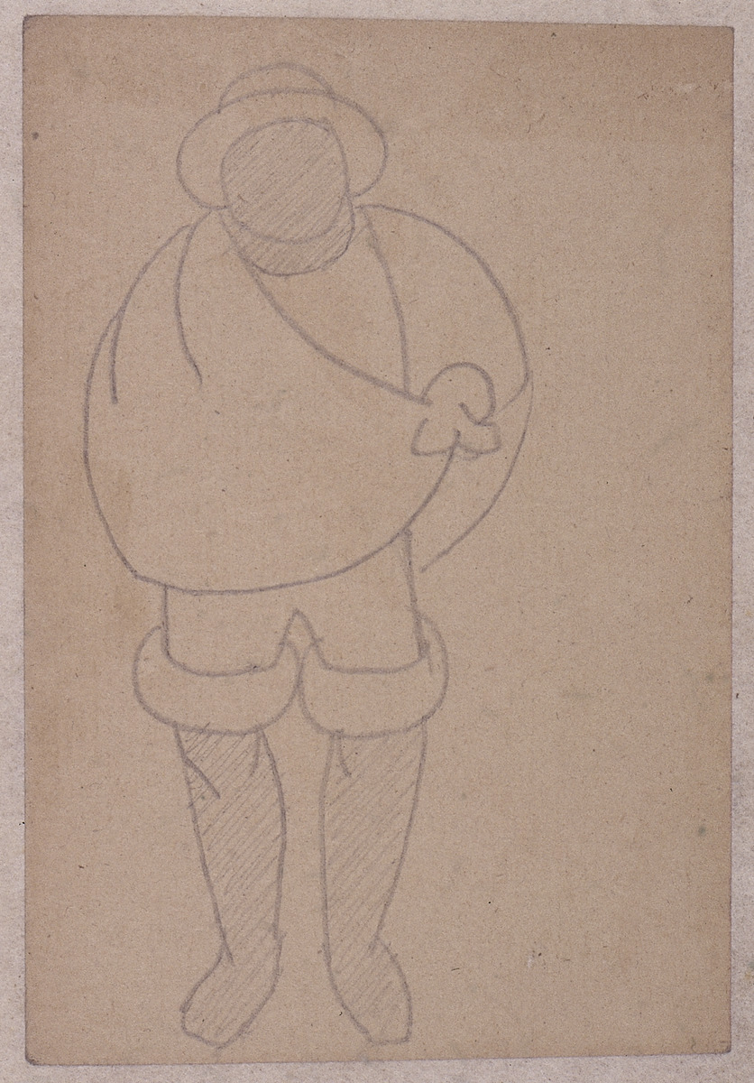Paper and pencil.  DS-79.  Jean Charlot.