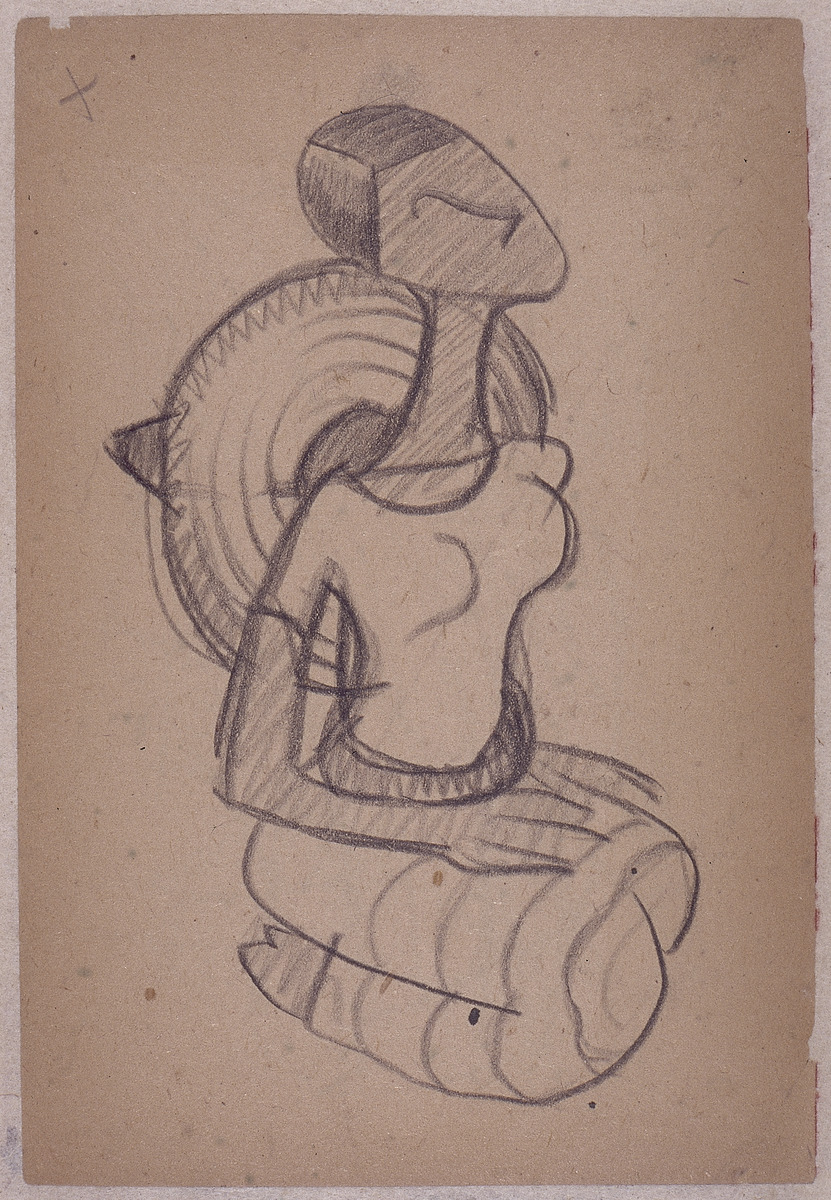 Paper and pencil.  DS-8.  Jean Charlot.
