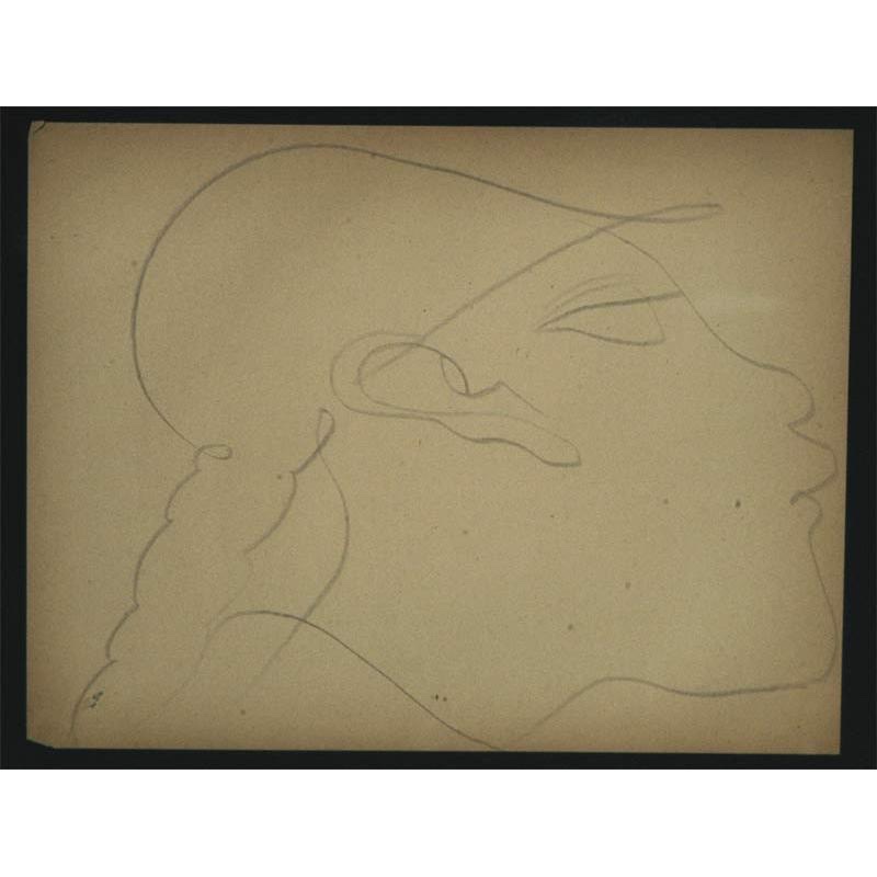 Paper and pencil.  Drawing.  Jean Charlot.