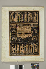 Title page.  Chemin de Croix dessiné et gravé sur bois de fil.  Jean Charlot.